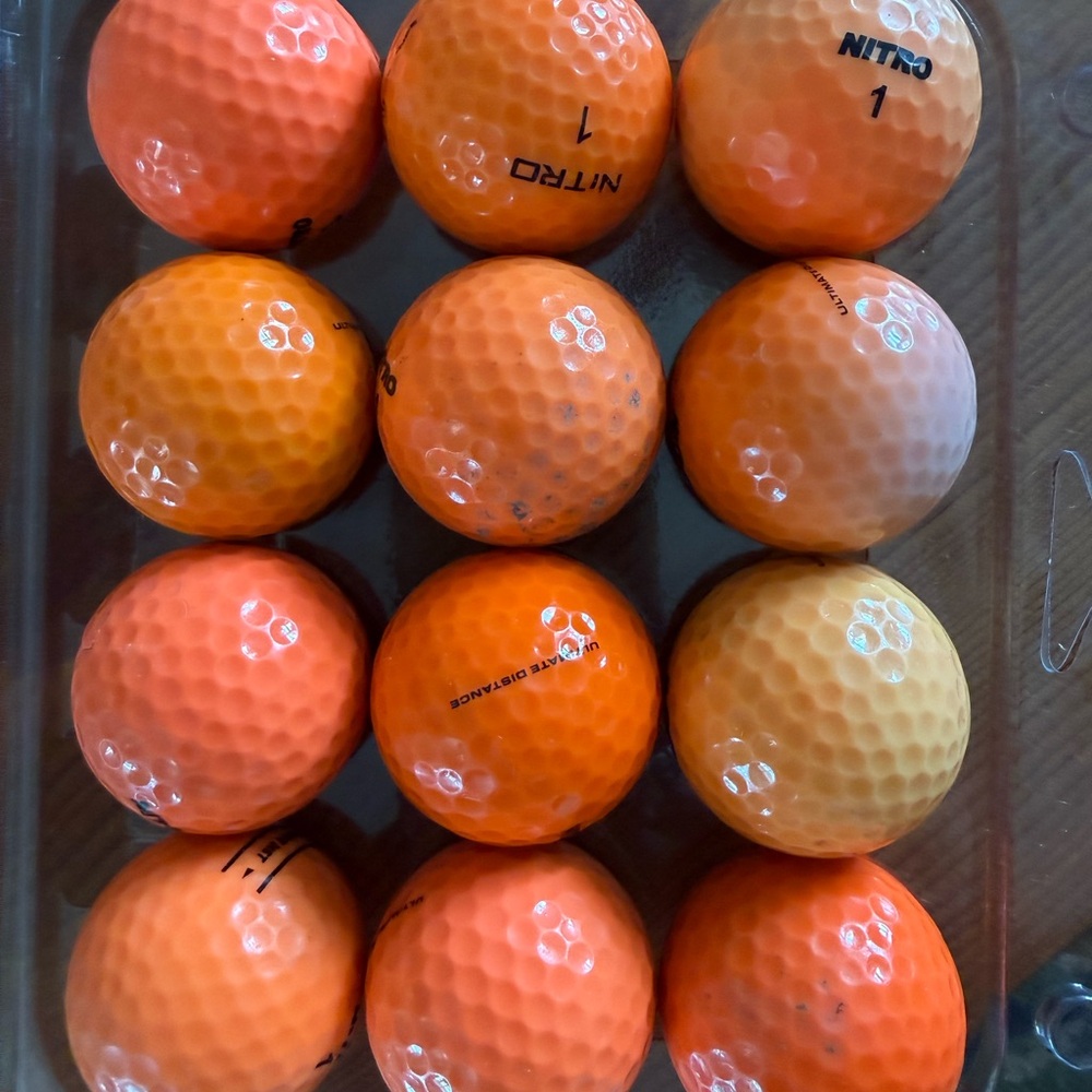 One Dozen used Golf Balls - choose Callaway, Srixon, Titleist, Taylormade, more - Picture 5 of 9